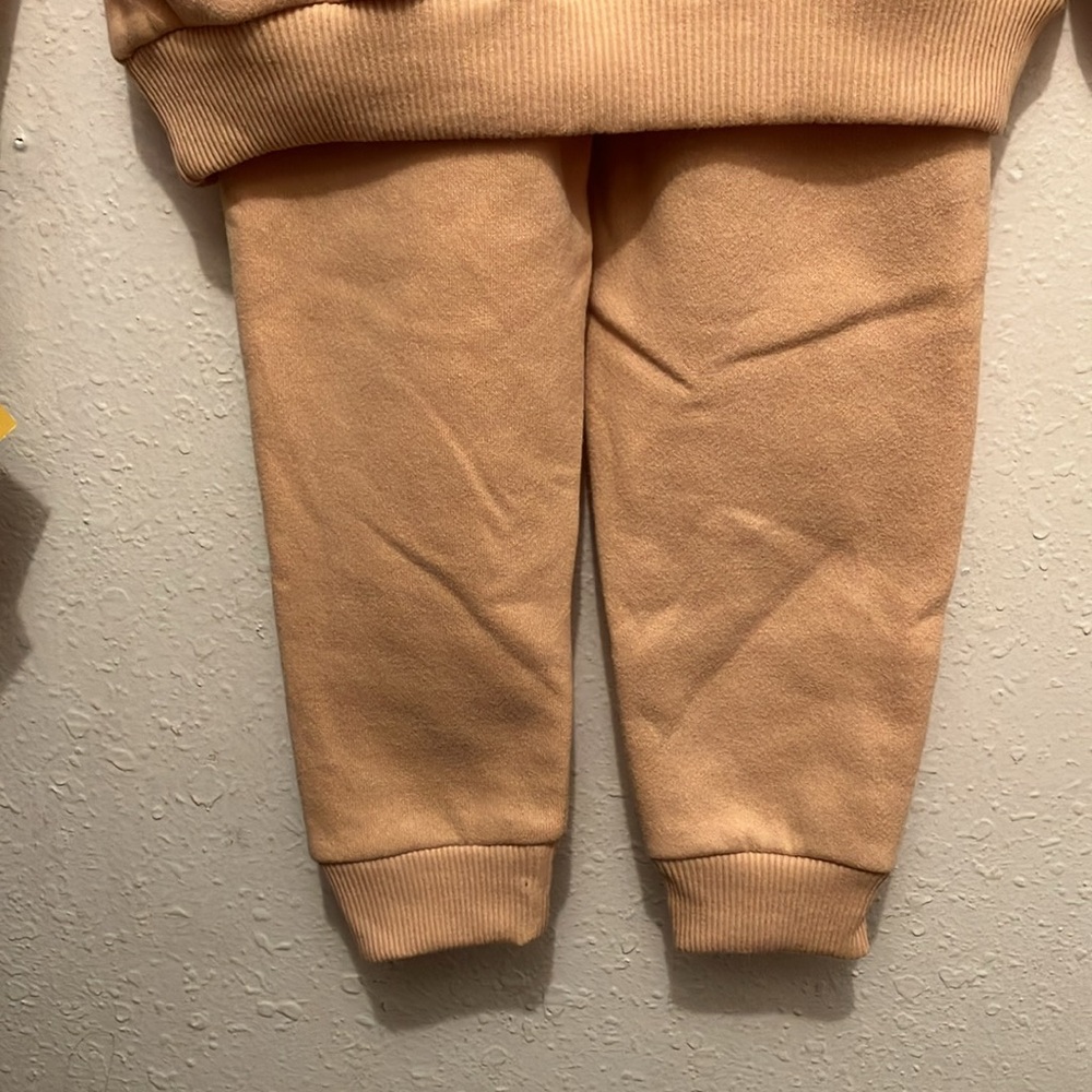 Peanuts Kids Matching Set in Tan - Picture 3 of 5
